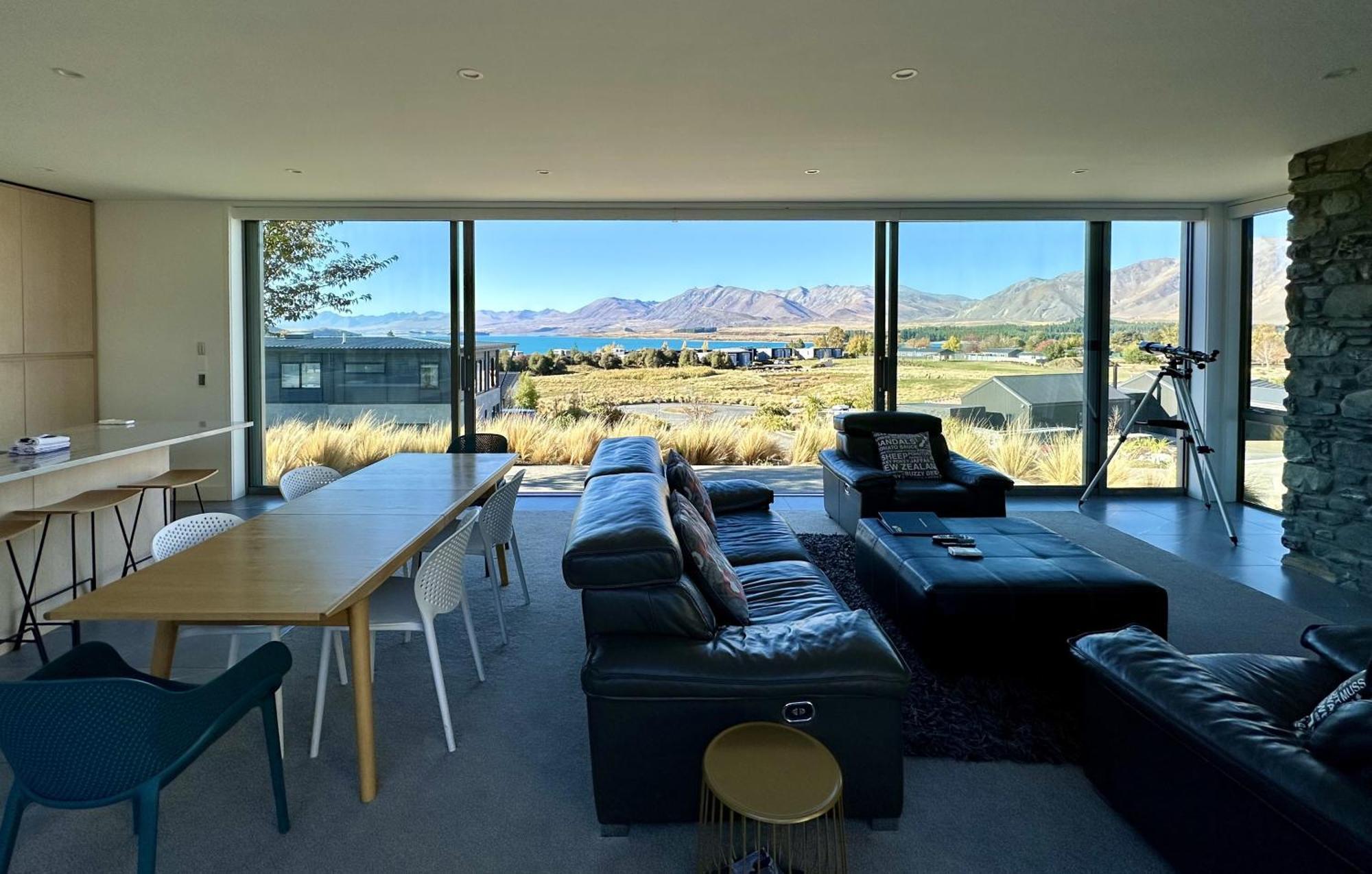 Luxury Lakeview Apartment Lac Tekapo Extérieur photo