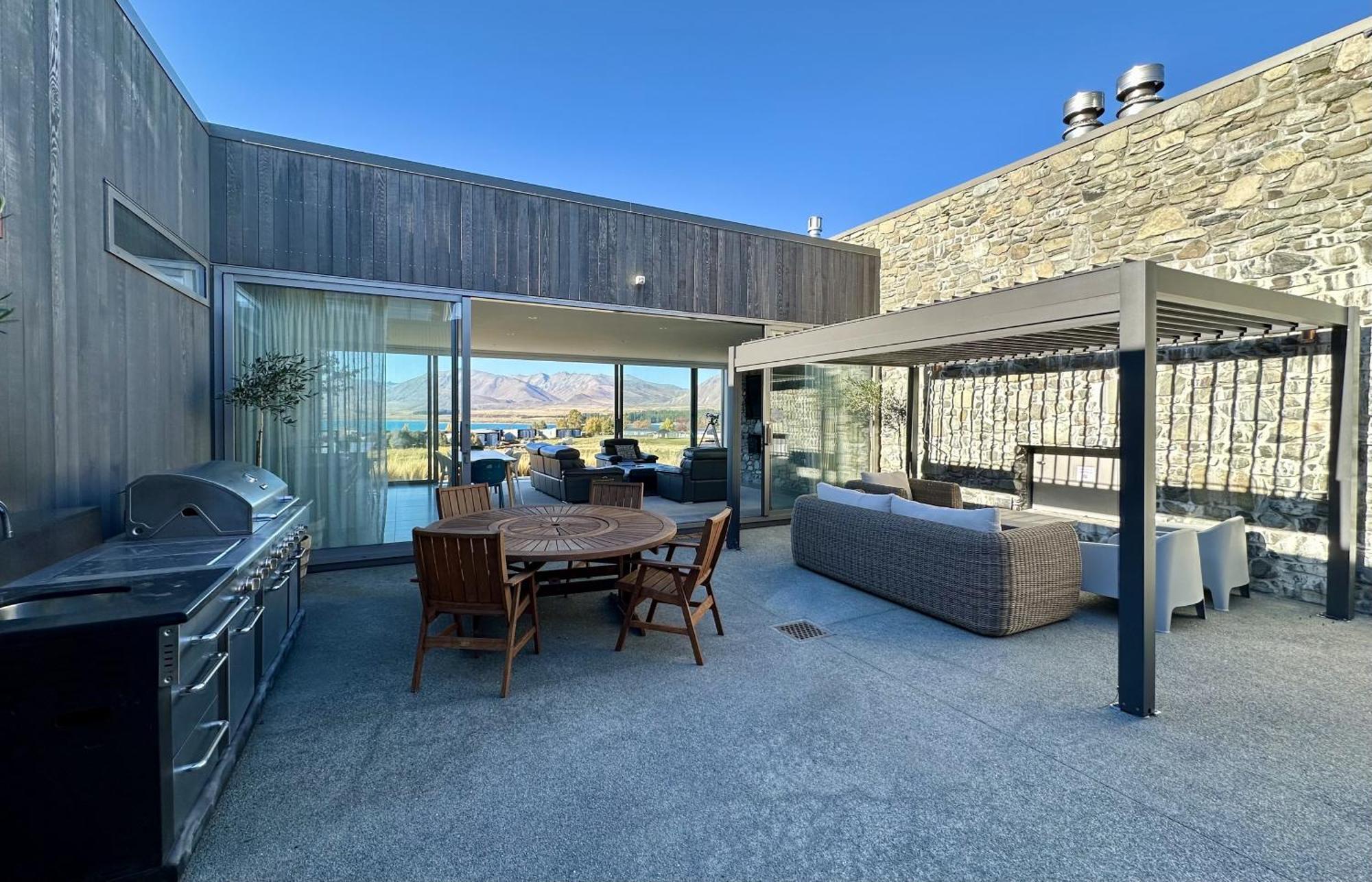 Luxury Lakeview Apartment Lac Tekapo Extérieur photo