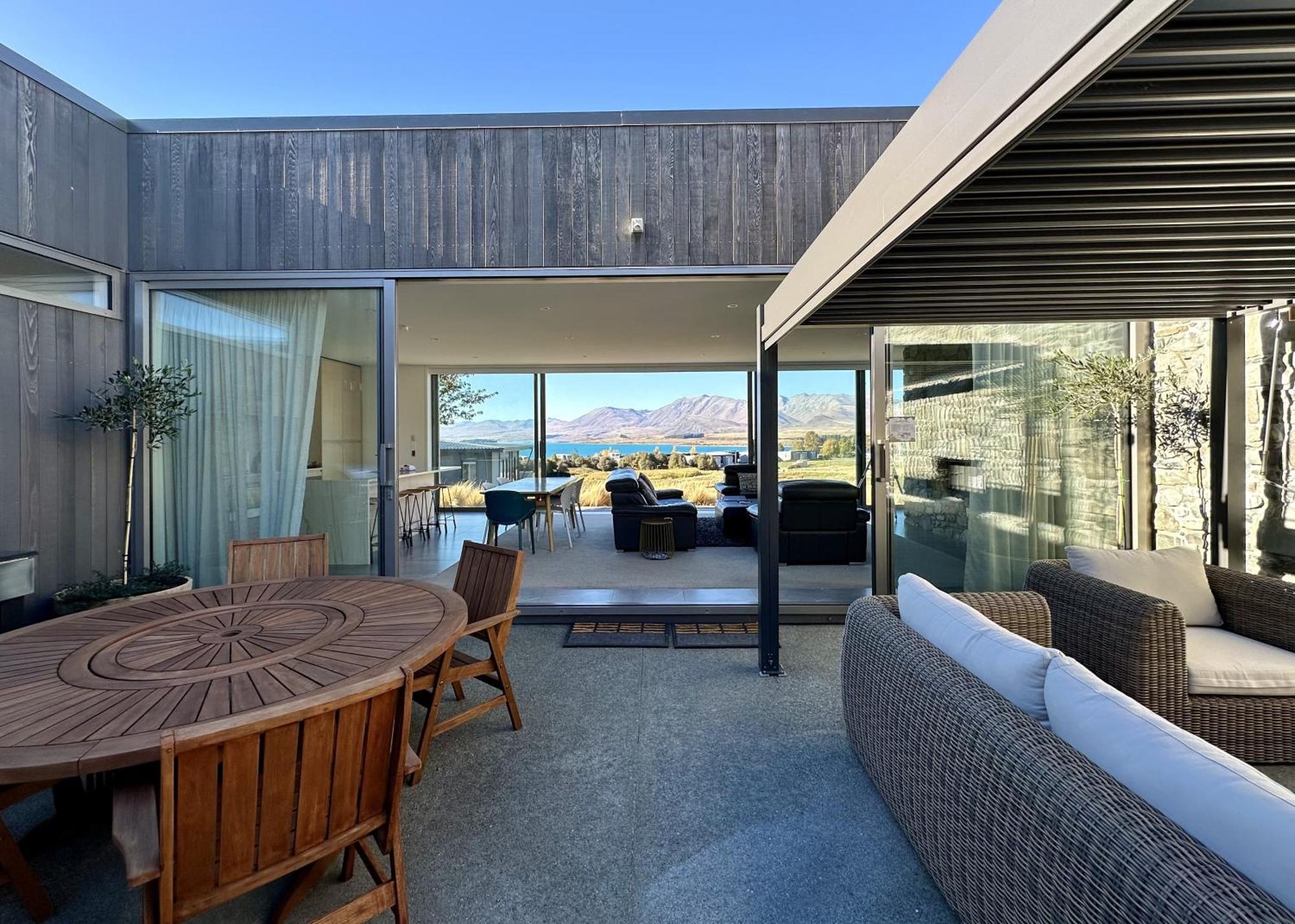 Luxury Lakeview Apartment Lac Tekapo Extérieur photo